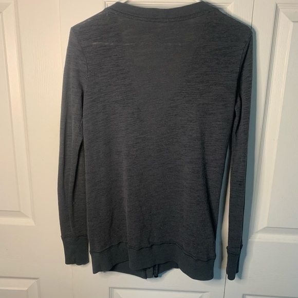 Aeropostale cardigan, small, blue/grey color. - Picture 2 of 3
